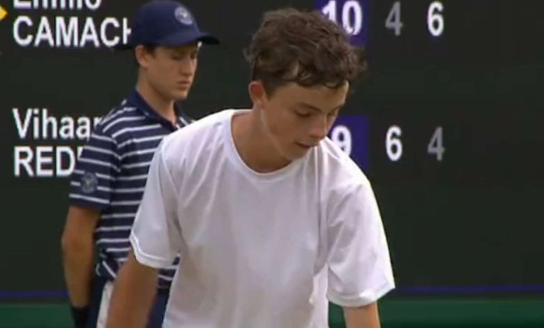 Emilio Camacho, juvenil ecuatoriano, ganó en su debut en Wimbledon - Si ...